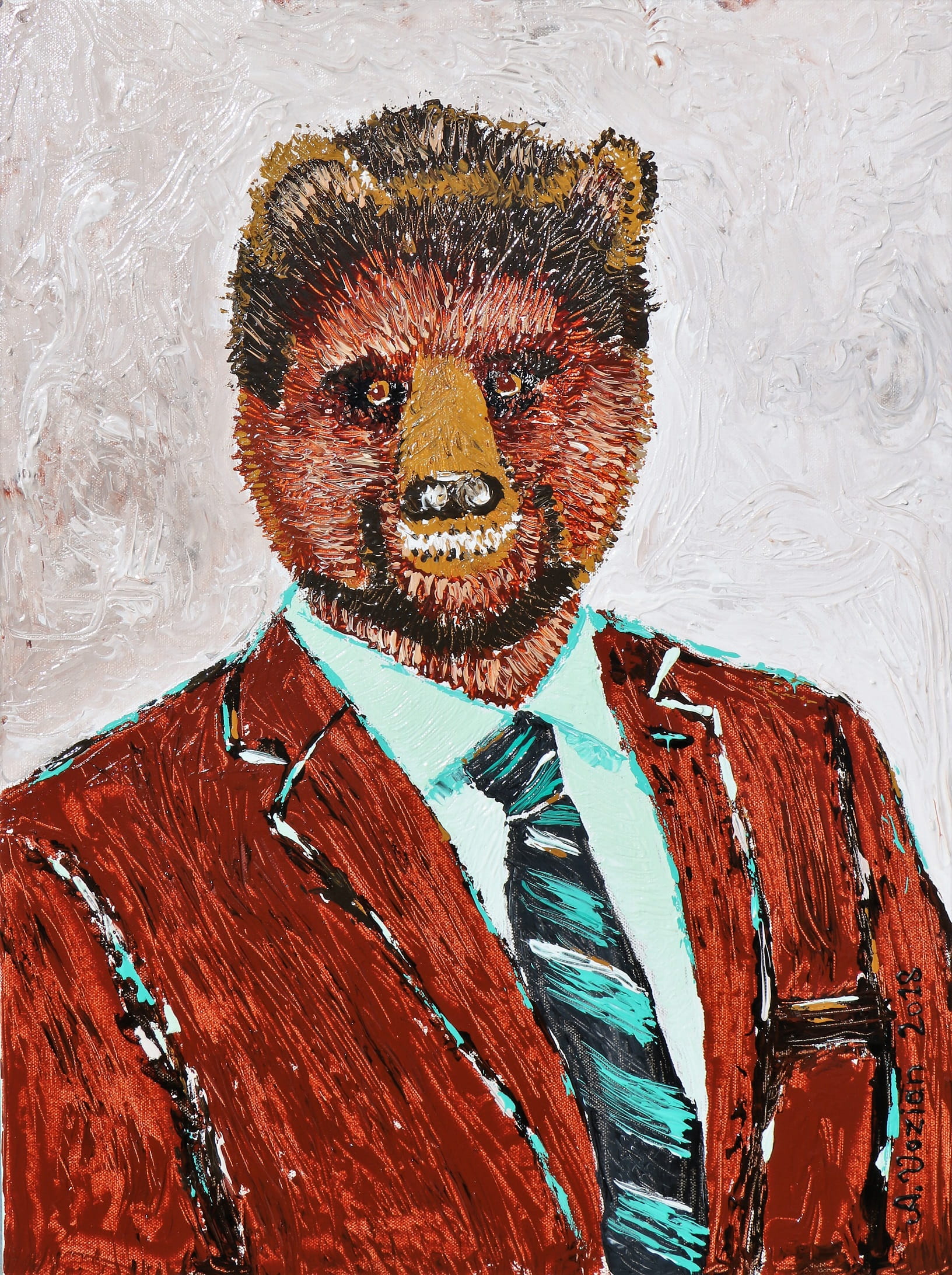“Bear a resemblance”, by Alex Vozian in 2018.